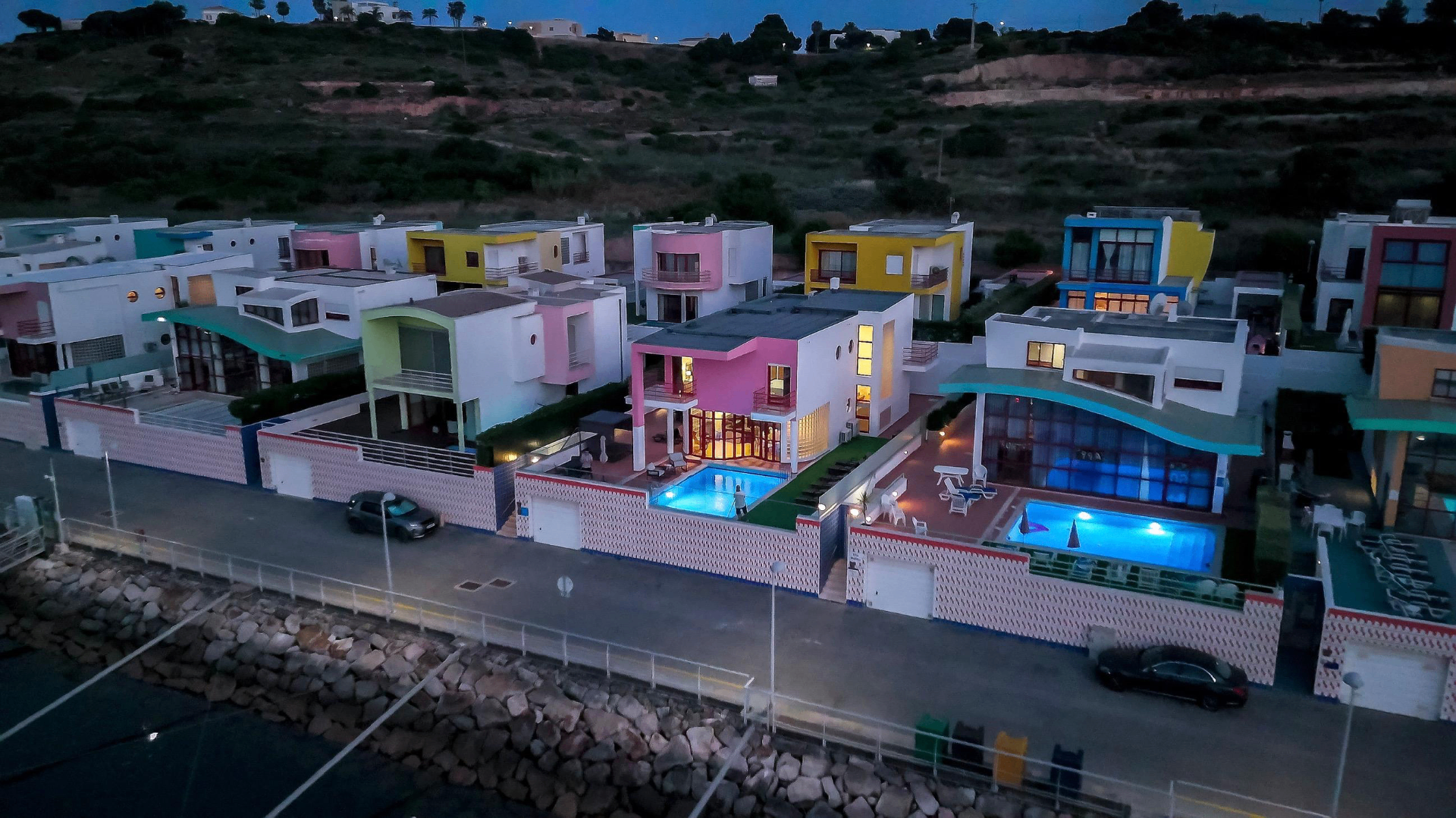 Villa Odyssey and Villa Malibu Marina adjoining villas at Albufeira Marina