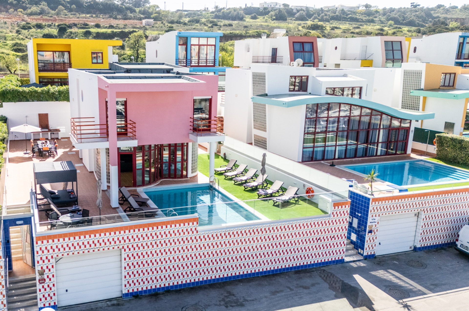 Villa Odyssey and Villa Malibu Marina adjoining villas at Albufeira Marina